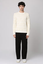 Load image into Gallery viewer, Cotton blend crew-neck sweater

