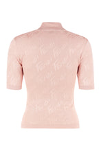 Load image into Gallery viewer, Cotton-viscose blend turtleneck sweater
