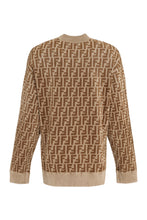 Load image into Gallery viewer, All over logo crew-neck sweater

