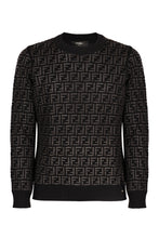 Load image into Gallery viewer, Jacquard wool sweater
