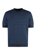 Load image into Gallery viewer, Jacquard knit t-shirt
