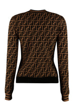 Load image into Gallery viewer, Long-sleeved crew-neck sweater

