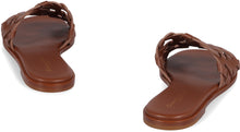 Load image into Gallery viewer, Amalfi leather slides
