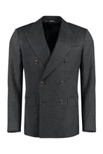 Load image into Gallery viewer, Double-breasted wool blazer
