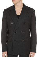 Load image into Gallery viewer, Double-breasted wool blazer
