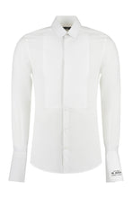 Load image into Gallery viewer, Tuxedo Gold Cotton poplin shirt
