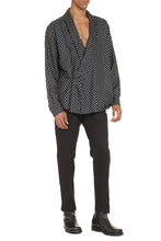 Load image into Gallery viewer, Polka dot silk shirt
