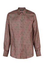 Load image into Gallery viewer, Martini printed silk shirt

