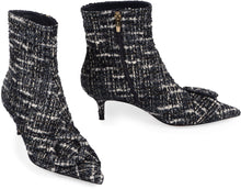Load image into Gallery viewer, Fabric ankle boots
