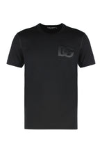 Load image into Gallery viewer, Cotton crew-neck T-shirt
