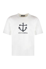 Load image into Gallery viewer, Cotton crew-neck T-shirt

