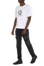 Load image into Gallery viewer, Cotton crew-neck T-shirt
