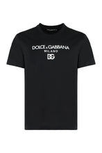 Load image into Gallery viewer, Cotton crew-neck T-shirt
