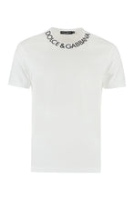 Load image into Gallery viewer, Cotton crew-neck T-shirt
