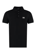 Load image into Gallery viewer, Cotton-piqué polo shirt
