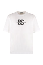 Load image into Gallery viewer, Cotton crew-neck T-shirt
