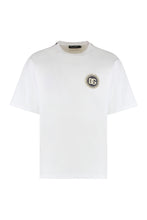 Load image into Gallery viewer, Cotton t-shirt with patch
