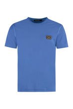 Load image into Gallery viewer, Cotton crew-neck T-shirt
