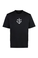 Load image into Gallery viewer, Cotton crew-neck T-shirt

