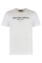 Load image into Gallery viewer, Cotton crew-neck T-shirt

