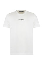 Load image into Gallery viewer, Cotton crew-neck T-shirt

