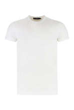 Load image into Gallery viewer, Cotton crew-neck T-shirt
