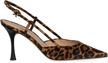 Load image into Gallery viewer, Suede pointy-toe slingback

