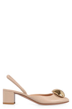 Load image into Gallery viewer, Sphera leather slingback pumps
