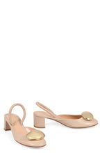 Load image into Gallery viewer, Sphera leather slingback pumps
