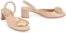 Load image into Gallery viewer, Sphera leather slingback pumps
