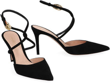 Load image into Gallery viewer, Suede slingback pumps
