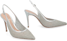 Load image into Gallery viewer, Metallic slingbacks Nikki
