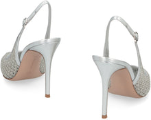 Load image into Gallery viewer, Metallic slingbacks Nikki
