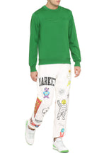 Load image into Gallery viewer, Cotton crew-neck sweatshirt with logo
