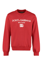Load image into Gallery viewer, Logoed crew-neck sweatshirt
