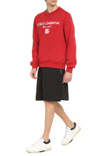 Load image into Gallery viewer, Logoed crew-neck sweatshirt
