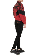 Load image into Gallery viewer, Printed cotton zipped sweatshirt
