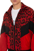 Load image into Gallery viewer, Printed cotton zipped sweatshirt
