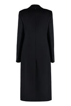 Load image into Gallery viewer, Gallura double-breasted virgin wool coat

