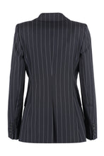 Load image into Gallery viewer, Galosce wool pinstripe blazer
