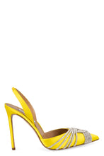 Load image into Gallery viewer, Gatsby satin slingback pumps
