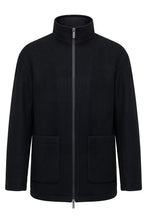 Load image into Gallery viewer, Wool blend jacket with zipper
