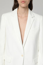 Load image into Gallery viewer, Single-breasted viscose blazer
