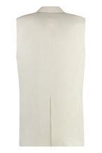 Load image into Gallery viewer, Mixed linen waist coat
