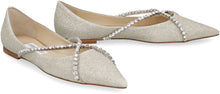 Load image into Gallery viewer, Genevi Flat glittery ballet flats
