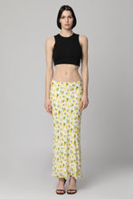Load image into Gallery viewer, Printed silk skirt
