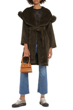 Load image into Gallery viewer, Gessy hooded alpaca blend coat
