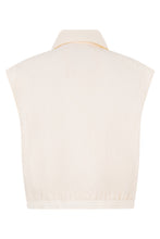 Load image into Gallery viewer, Sleeveless cropped jacket
