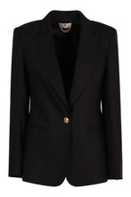Load image into Gallery viewer, Single-breasted one button jacket
