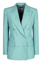 Load image into Gallery viewer, Double-breasted wool blazer
